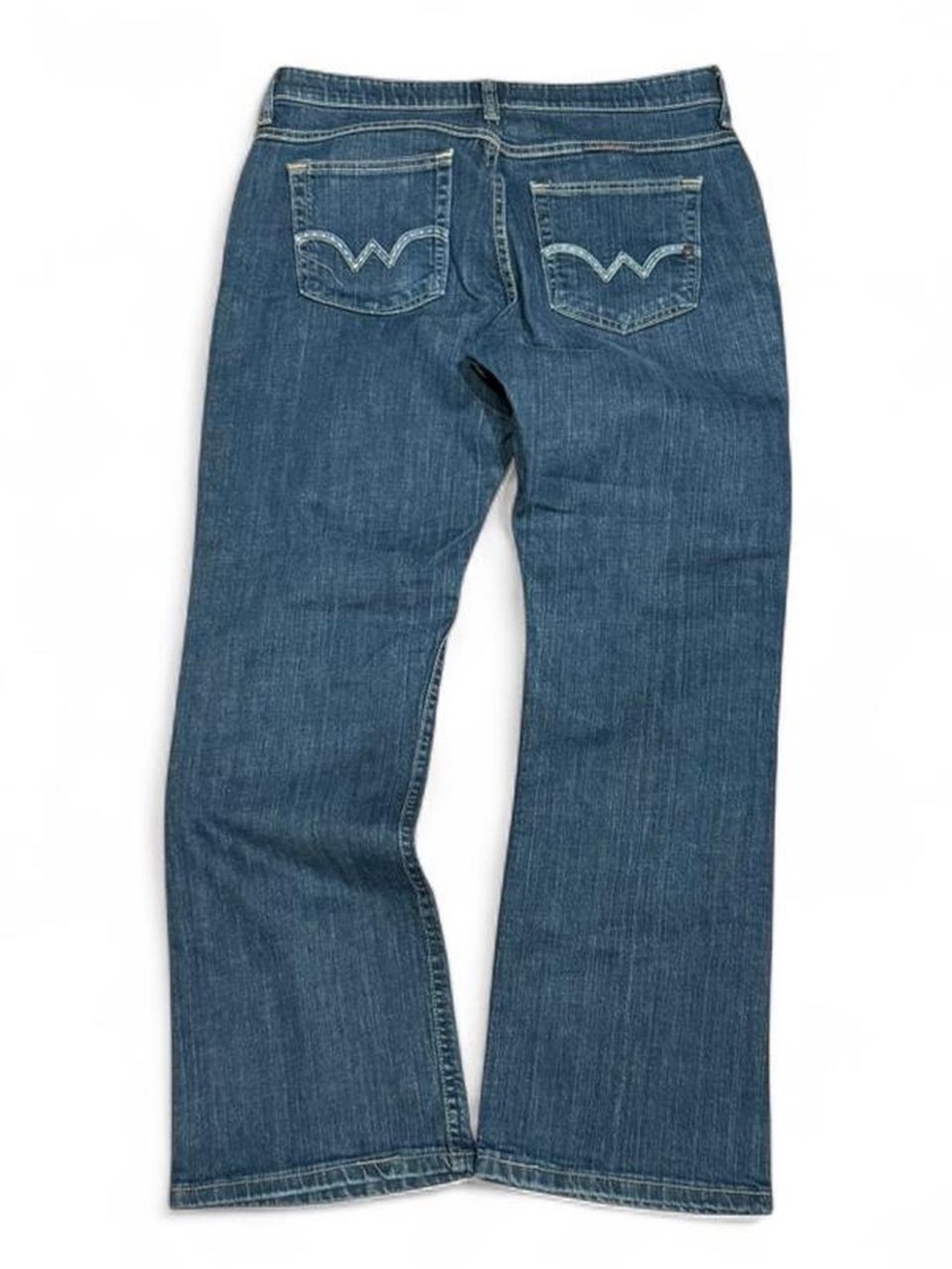 Y2K Wrangler Embroidered Low Rise Bootcut Flared Jeans